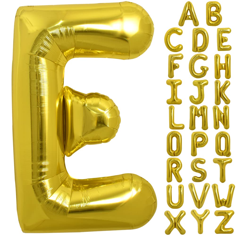 32" Gold Letter: E