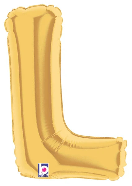 Betallic 16" Gold Letter L