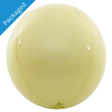 16” Orbz Pastel Yellow Balloon