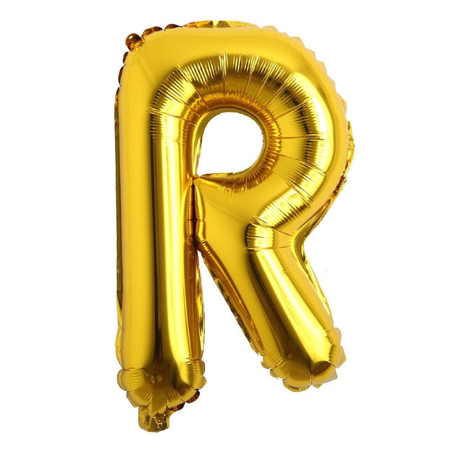 32" Gold Letter: R