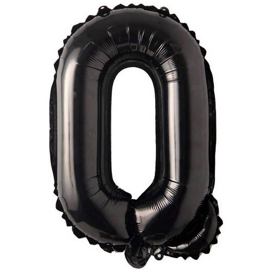 16" Black Letter: Q