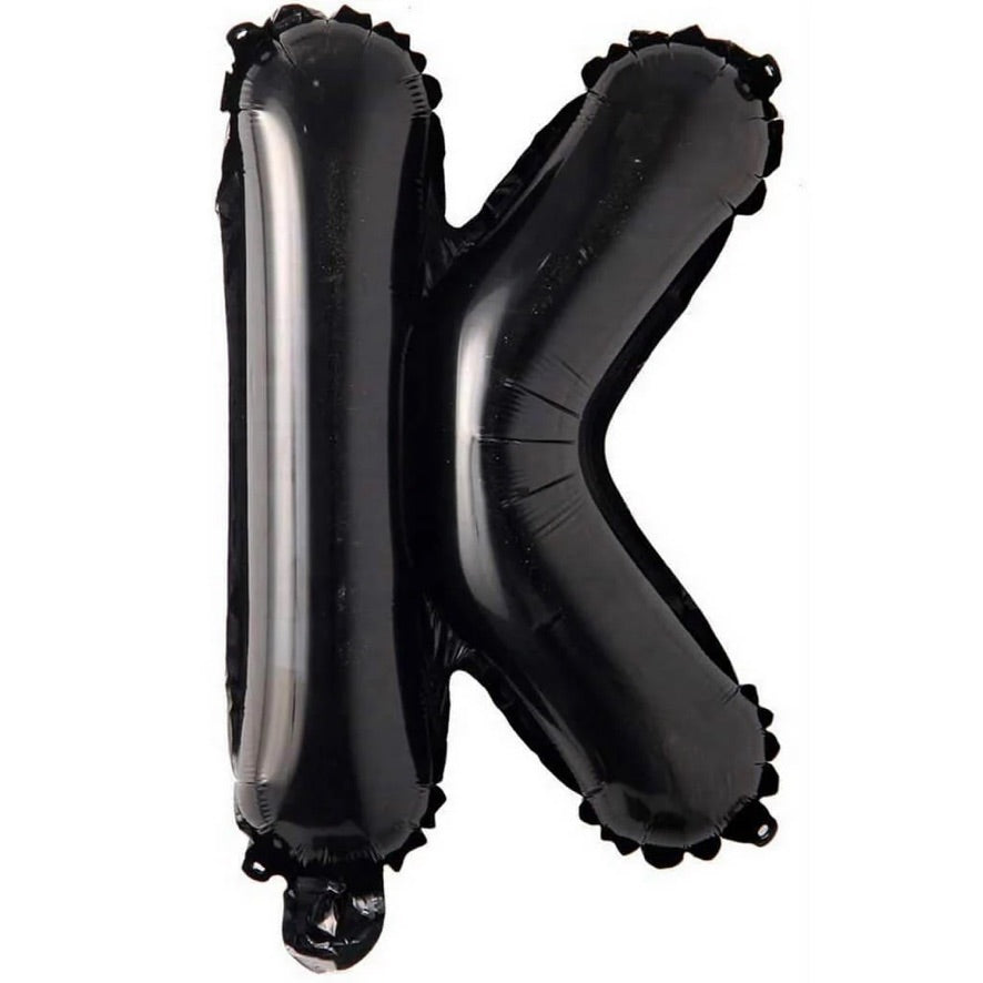 16" Black Letter: K