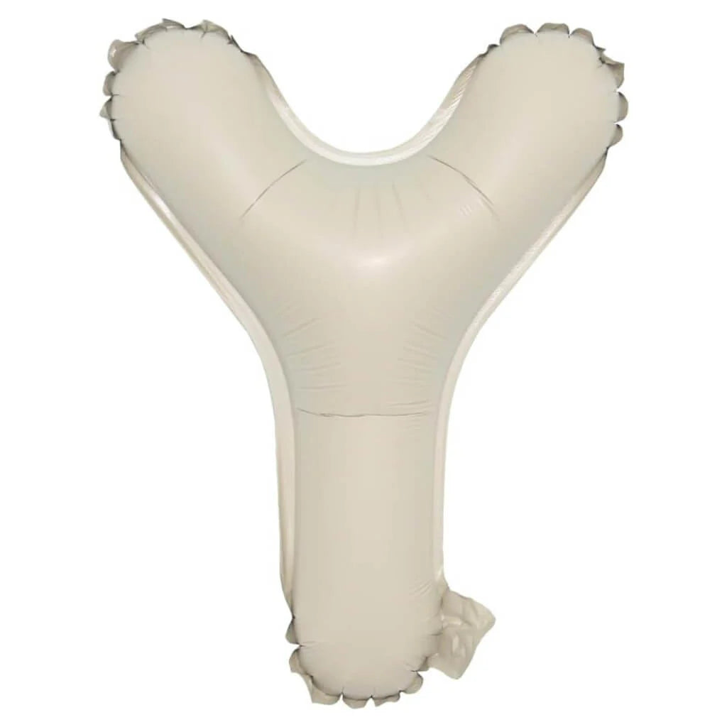 16” Cream Letter: Y