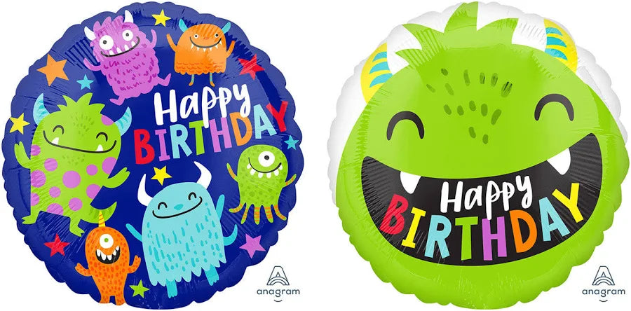 19” Happy Birthday Little Monsters