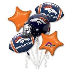 NFL Balloon Bouquet: Denver Broncos