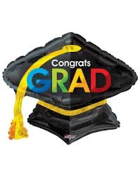 27" Colorful Grad Cap
