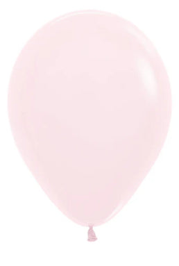 Sempertex 5” Pastel Matte Pink 100ct