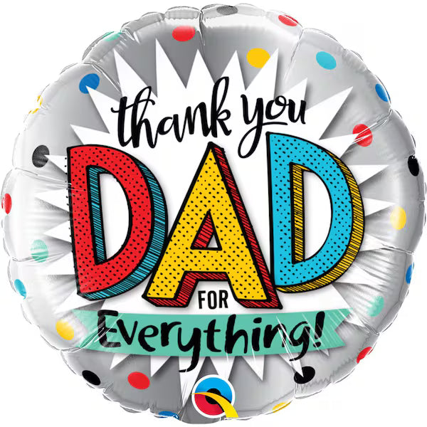 18" Thank you dad for everything