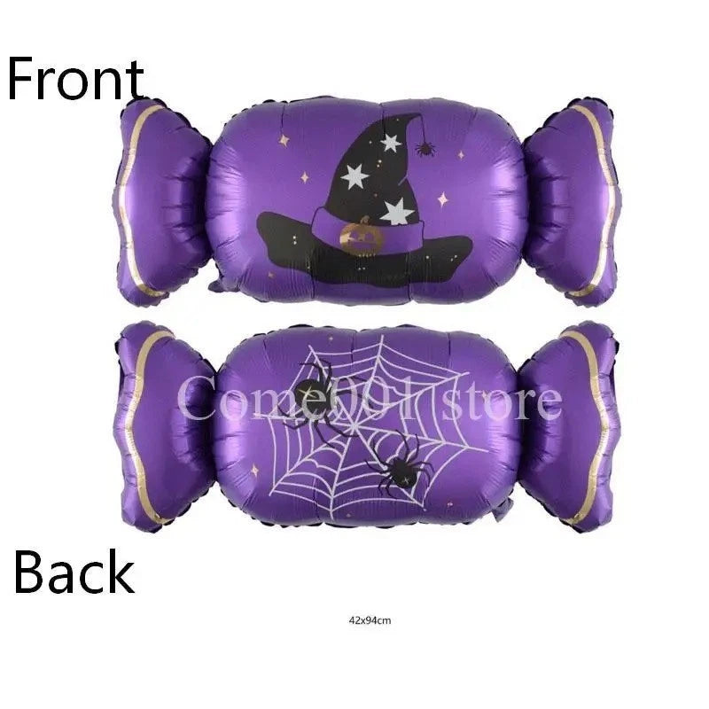 37" Purple Halloween Candy