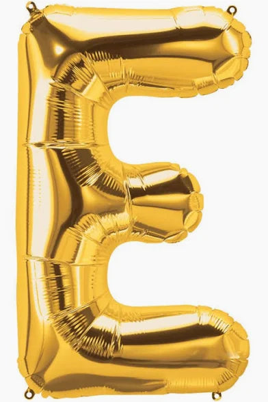 16" Gold Letter: E