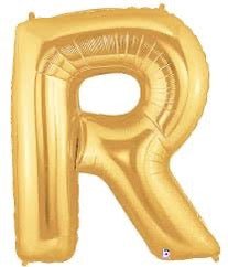 16" Gold Letter: R