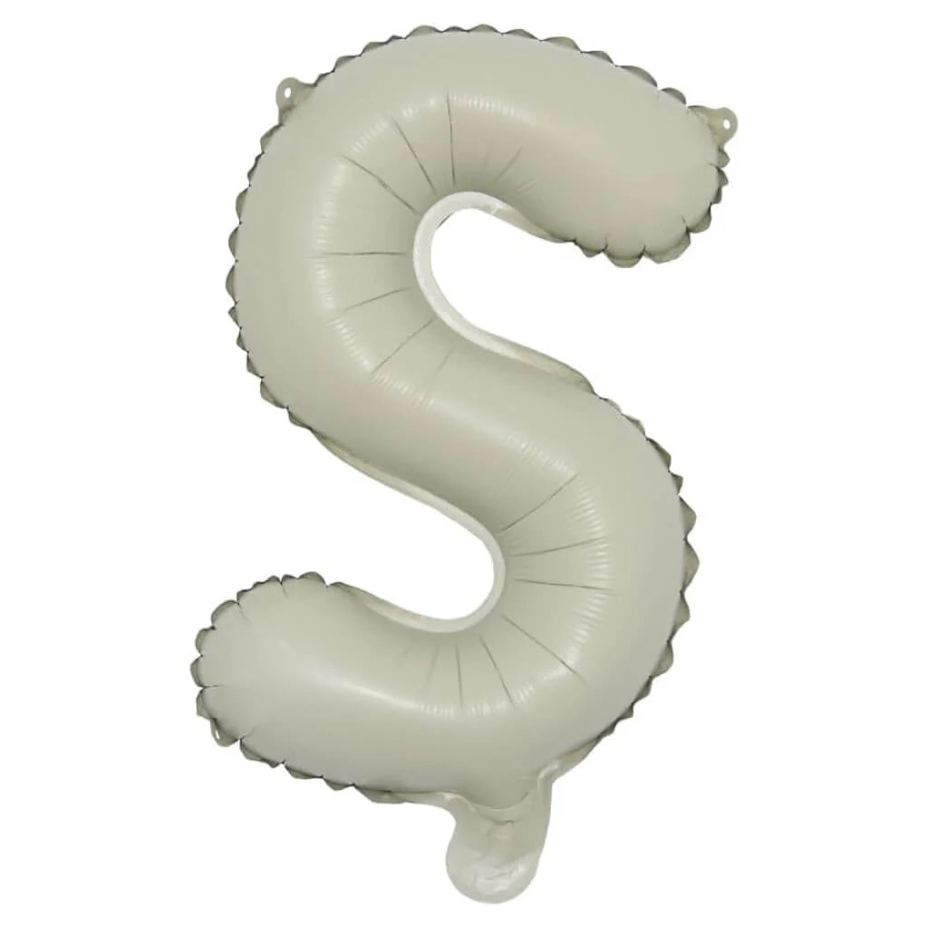 16” Cream Letter: S