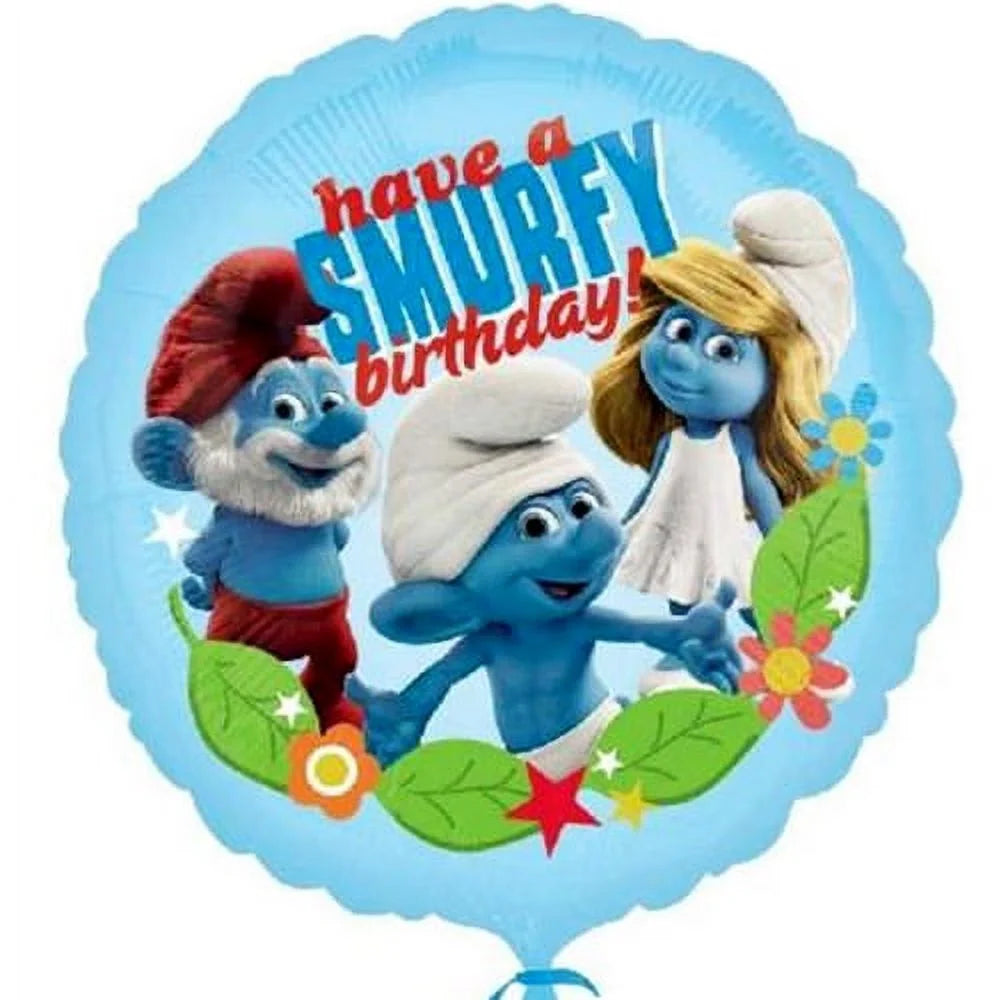 18" Have a Smurfin Birthday
