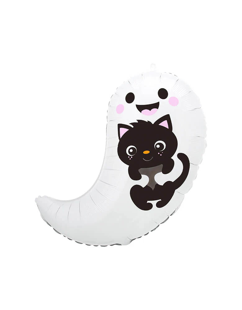 24" Ghost with kitten