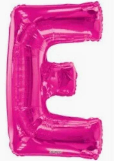 34" Magenta Letter: E