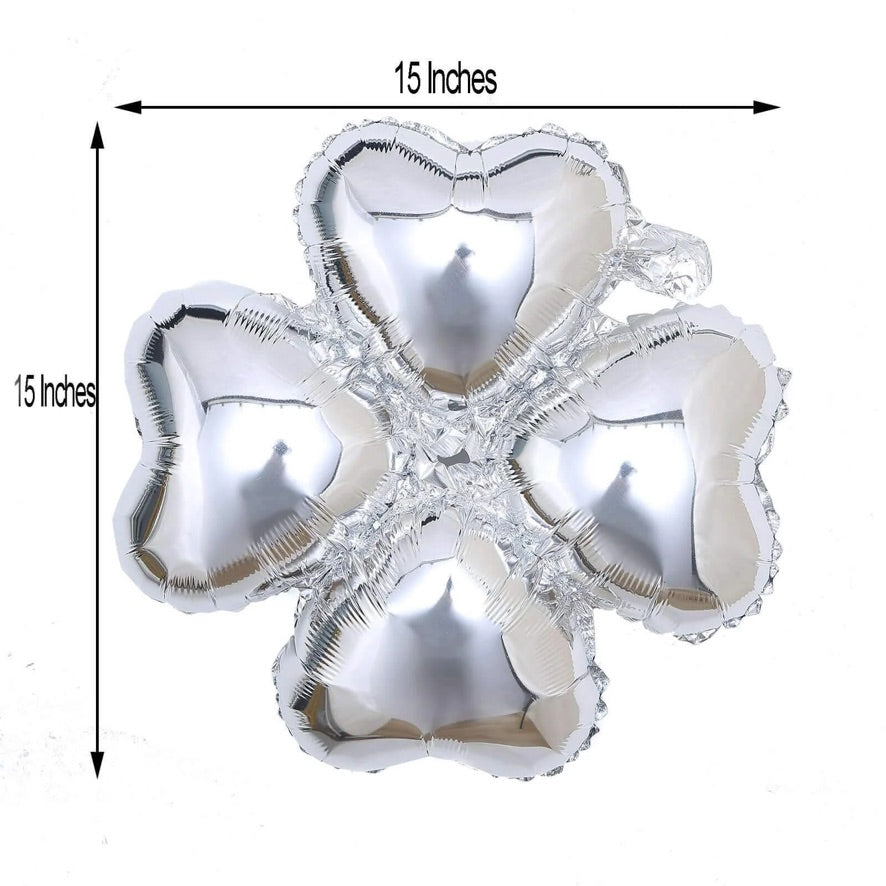 18" Magic Clover 5ct: Silver