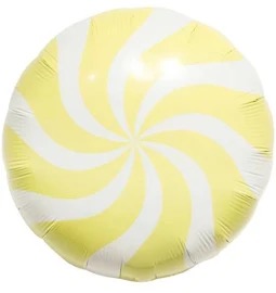 18" Candy Swirl: Yellow