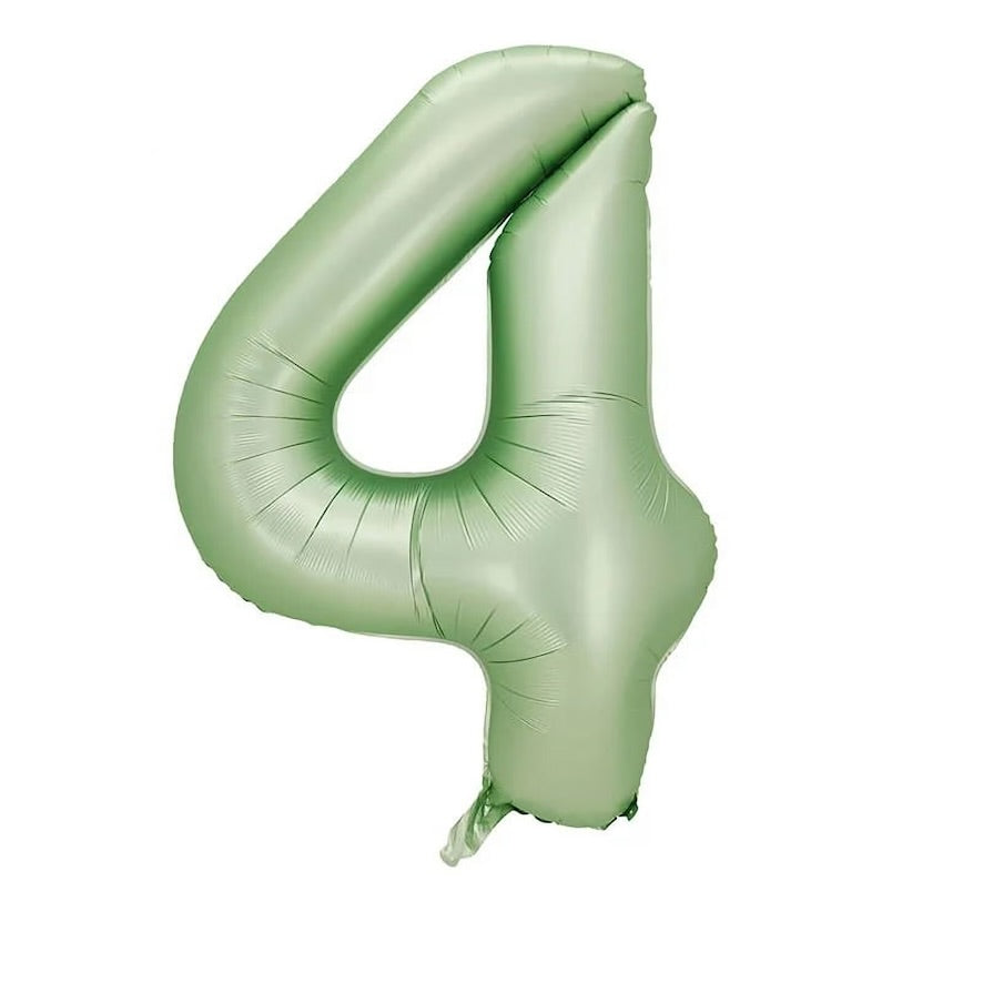 40" Satin Green Number: 4