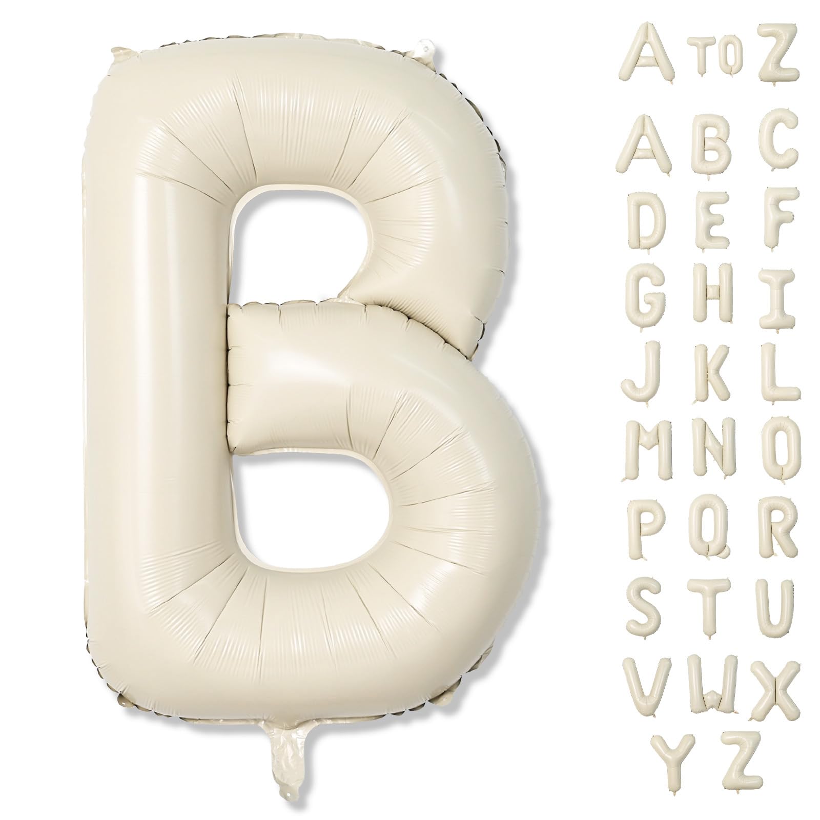 40" Cream Letter: B