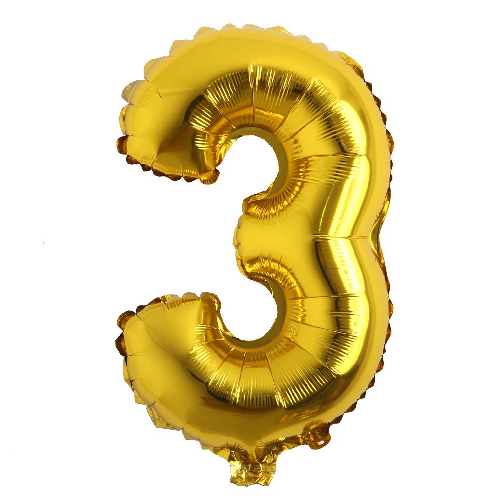 16" Gold Number #3