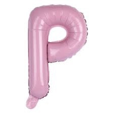 16” Baby Pink Letter: P