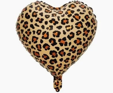 18" Cheeta Heart