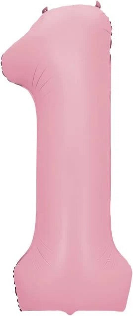 14” Number 1 Pink