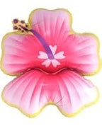 25" Hibiscus Flower: Pink
