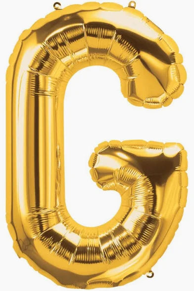 16" Gold Letter: G