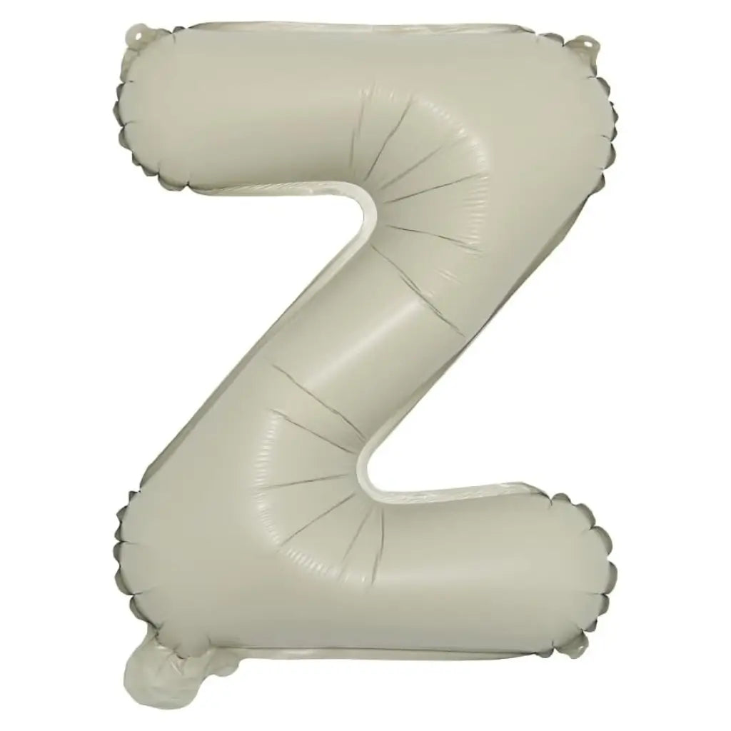 16” Cream Letter: Z