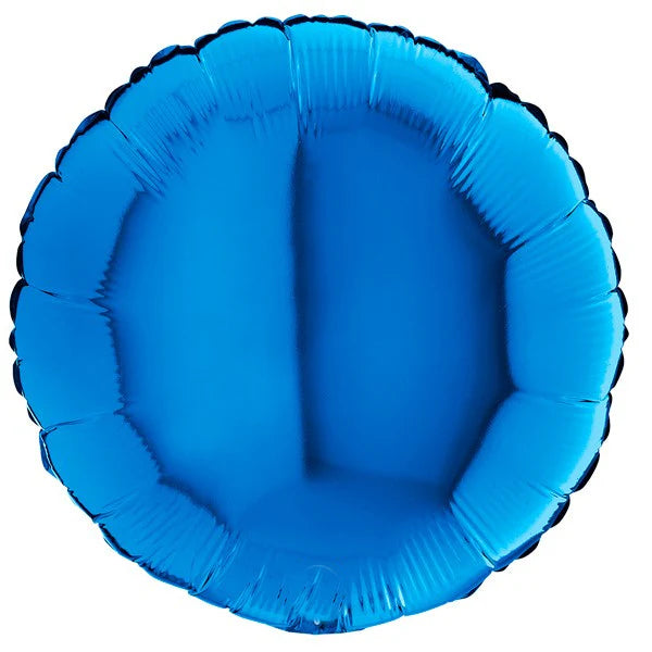 Lucky Foil: 18" Round Sapphire