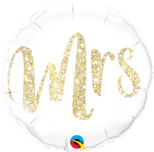 18" Mrs Foil Balloon