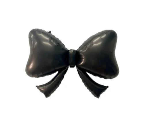 14" Mini Pretty Black Bow