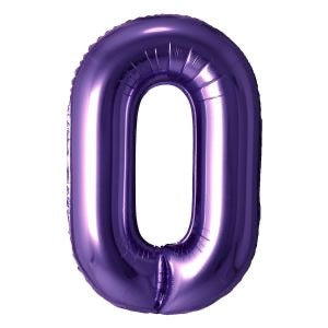 34" Purple Number 0 Airise