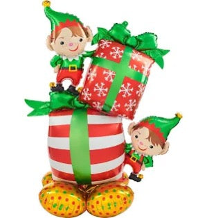 53" Airloonz Christmas Elves
