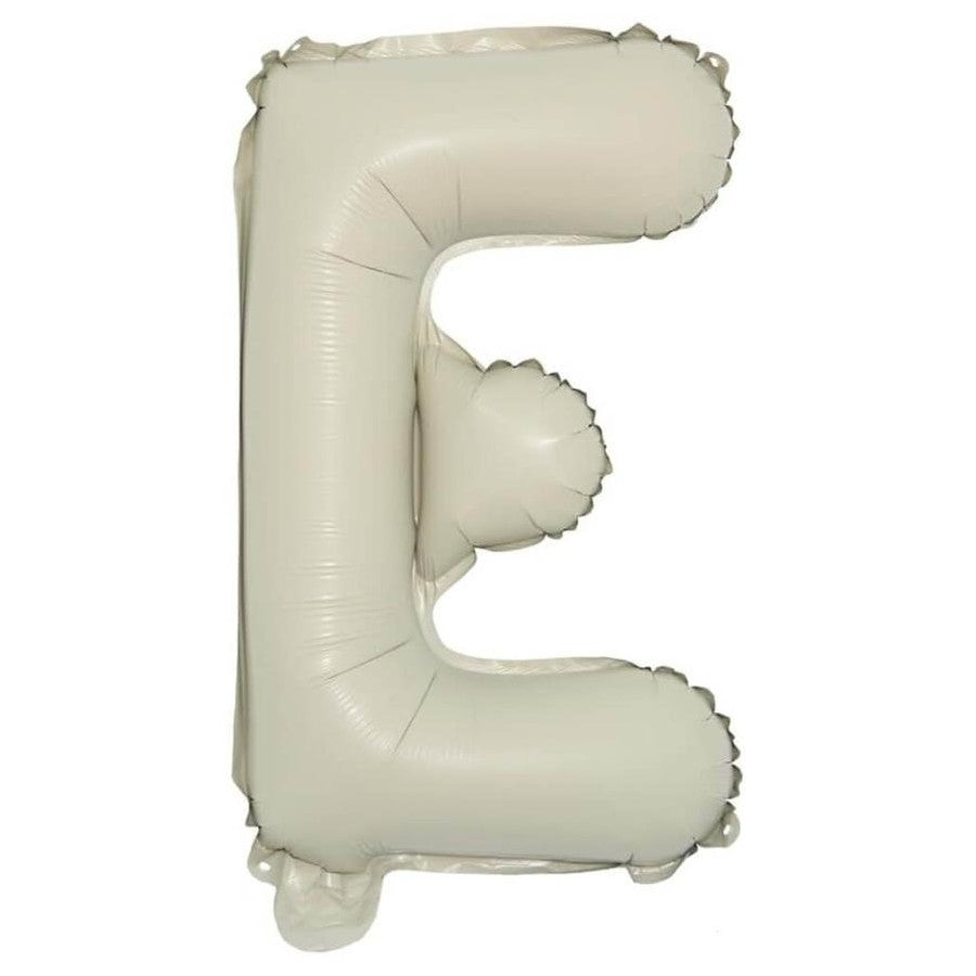 40" Cream Letter: E