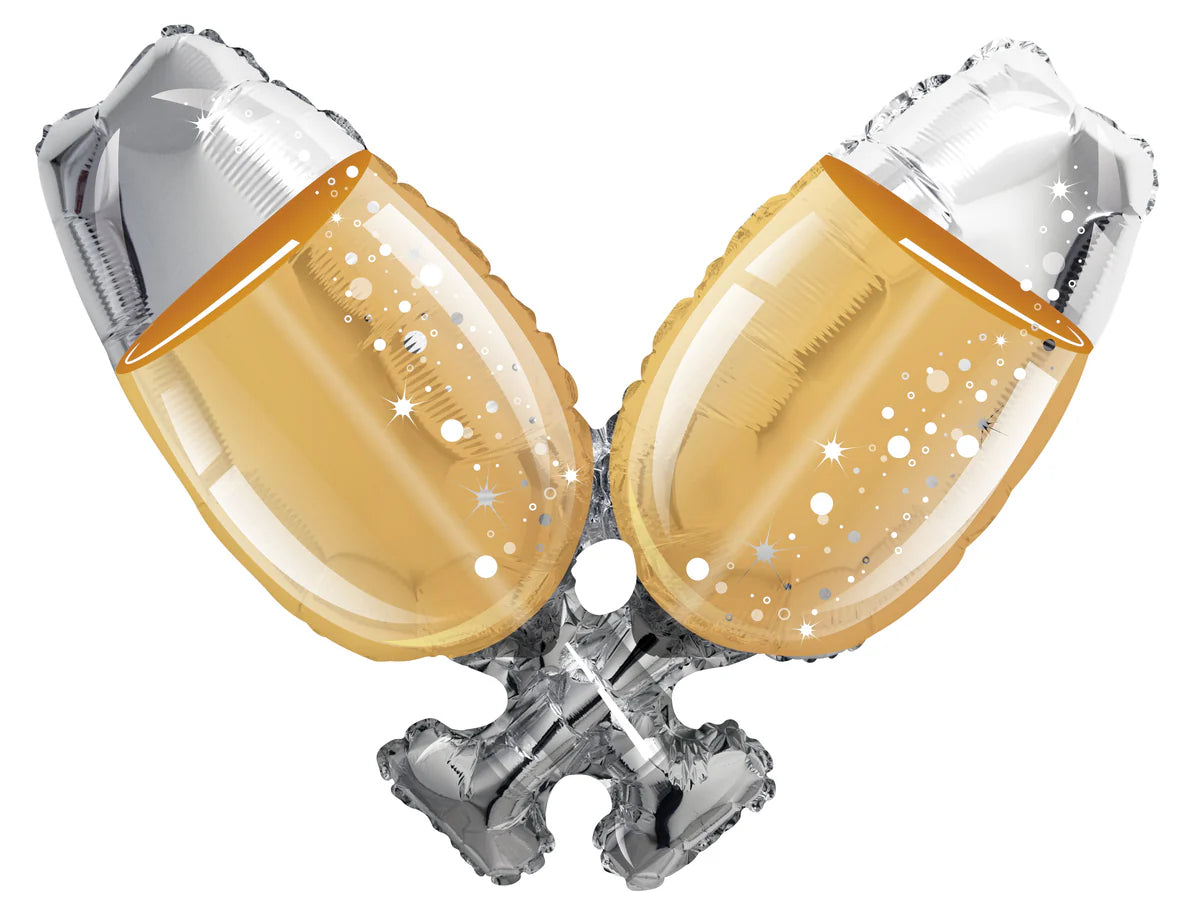 36" Champagne Glasses