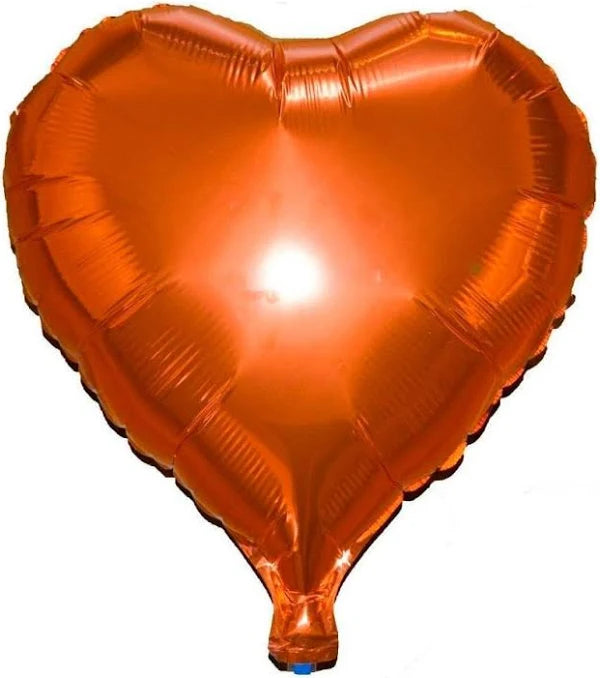Unpackaged 18" Heart: Orange