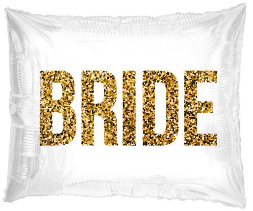 22" 24K Karat Gold Bride Foil