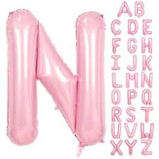 16” Baby Pink Letter: N
