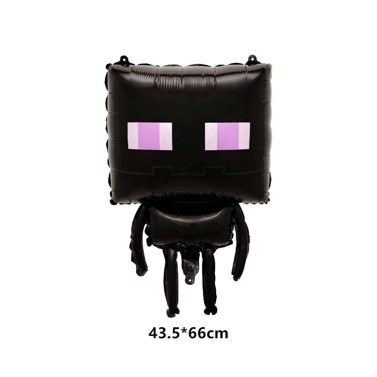 16" Mine Craft Black Enderman (no helium)