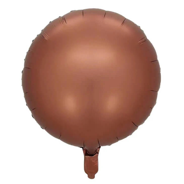Lucky Foil: 18" Round Chocolate