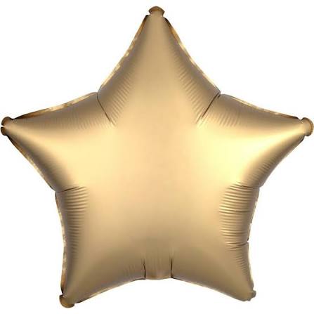 18" Star: Satin Gold