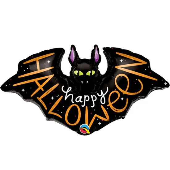 Mini Happy Halloween Bat Foil