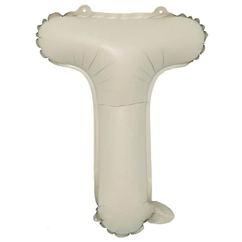 16” Cream Letter: T