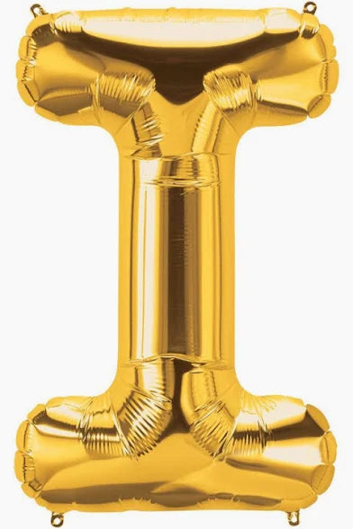 16" Gold Letter: I