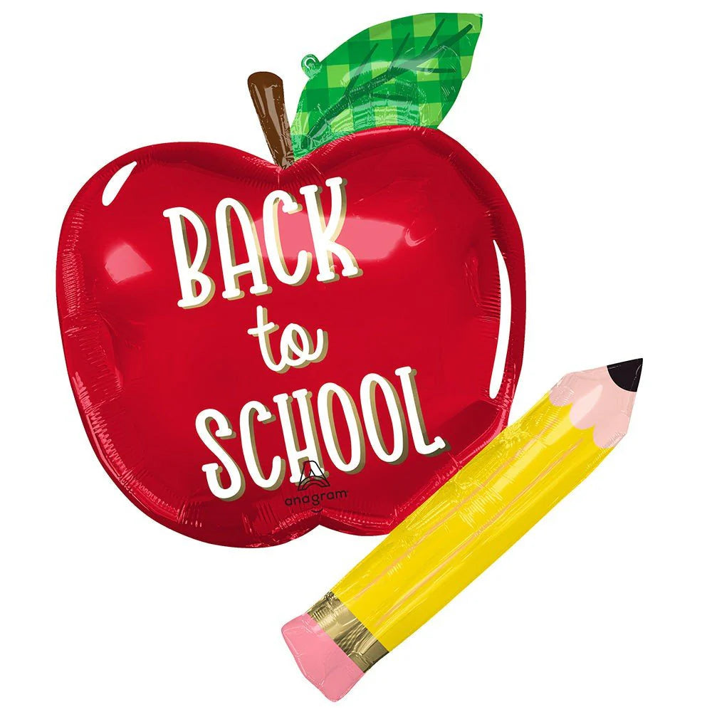 31" Back To Scool Apple