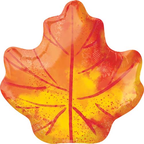 21" Fall Maple Leaf