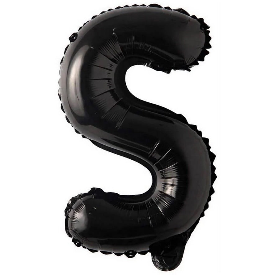 16" Black Letter: S