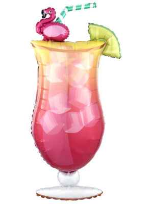 41" Lets Flamingo Tropical Drink